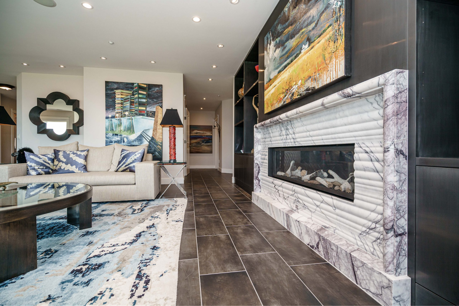 newly remodeled home with modern touches