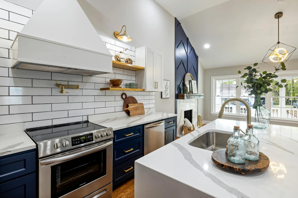 marble kitchen countertop